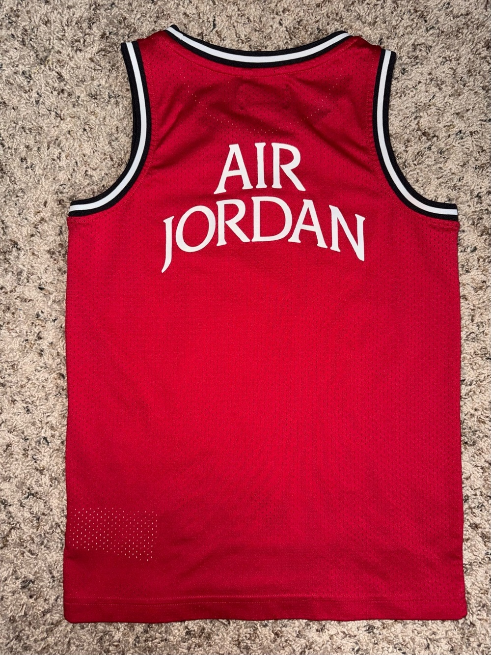 Nike Red & White Jordan Graphic Basketball Tank - Picture 2 of 5